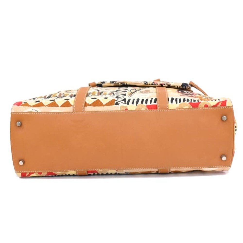 Prada Venetian Triangle Plate Triangle Brown - image 4